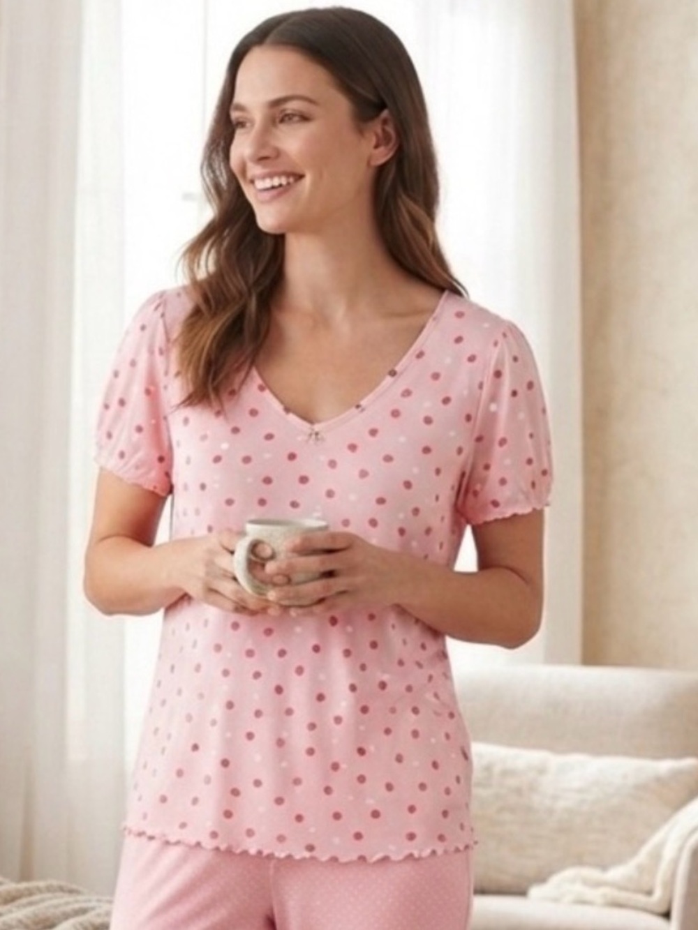 Grumpy & Gorgeous Pink PJ/Lounge Top